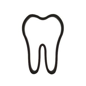 Tooth Cookie Cutter - Tooth Fondant Cutter - First Lost Tooth Cupcake Topper - Dentist Cookie Cutters
