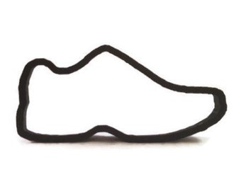 Sneaker Cookie Cutter – Shoe Fondant Cutter, Cupcake Topper