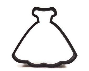 Wedding Dress Cookie Cutter