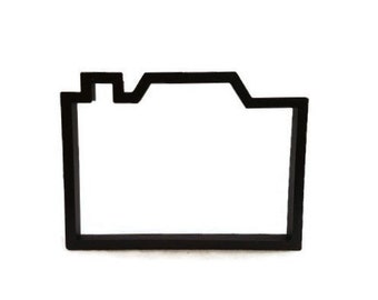 Camera Cookie Cutter - Hobby Photographer Cupcake Topper - Point and Shoot Camera Fondant Cutter - Photography Cookies