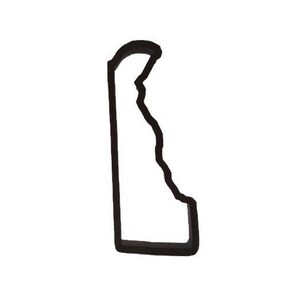 Delaware Cookie Cutter - Northeast Cupcake Topper - Delaware Fondant Cutter - Graduation Cookie Cutter - 50 States Cookie Cutters