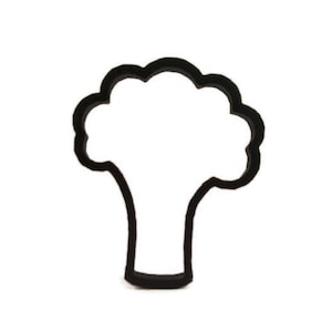 Emporte-pièce brocoli - emporte-pièce brocoli fondant dessin animé - décoration de petit gâteau aux légumes - emporte-pièce jardin - cadeau de jardinage