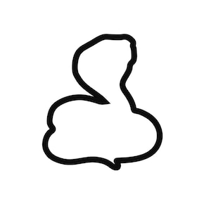Cobra Cookie Cutter - Snake Cupcake Topper - Jungle Fondant Cutter - Reptiles Cookie Cutter - Snake Cookies - Jungle Party