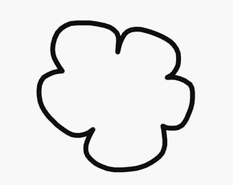 Popped Popcorn Style 3 Cookie Cutter - Hollywood Cake Topper - Red Carpet Party Fondant Cutter - Movie Theater Cookie Cutter - Popcorn Party