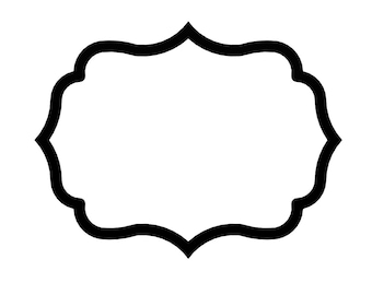 Fancy Plaque Cookie Cutter