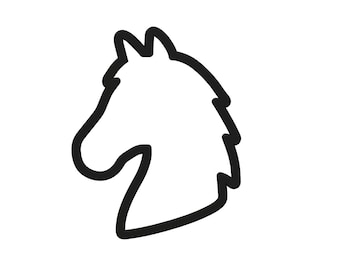 Horse Head Cookie Cutter