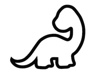 Brontosaurus Cookie Cutter