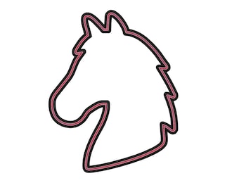 Horse Head Cookie Cutter