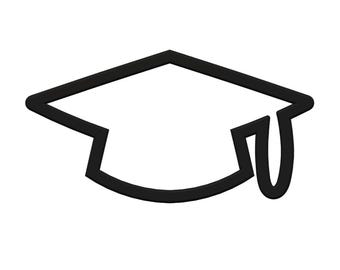 Graduation Cap Cookie Cutter