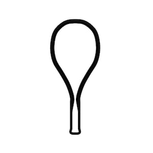 Tennis Racket Cookie Cutter - Table Tennis Cupcake Topper - Sports Cookie Cutter - Racket Cookie Cutter - Tennis Player Cookies