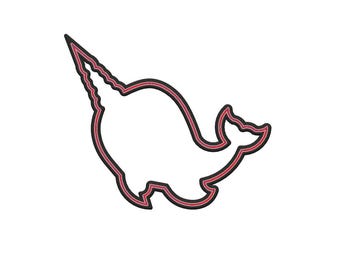 Narwhal Cookie Cutter
