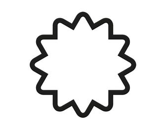 Sun Cookie Cutter