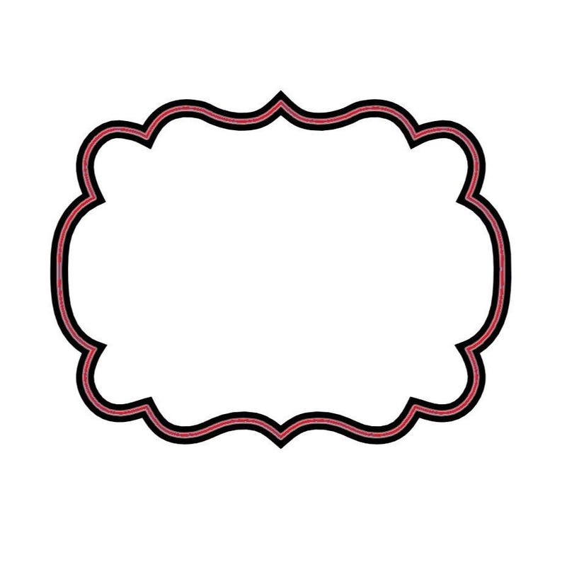 Cortador de galletas con placa ornamentada elegante imagen 1