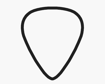Guitar Pick Cookie Cutter - Band Cupcake Topper - Musician Fondant Cutter - Music Cookie Cutter - Musician Gift Cookie - Alien Head Cookies