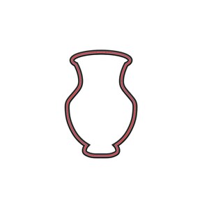 Vase Cookie Cutter