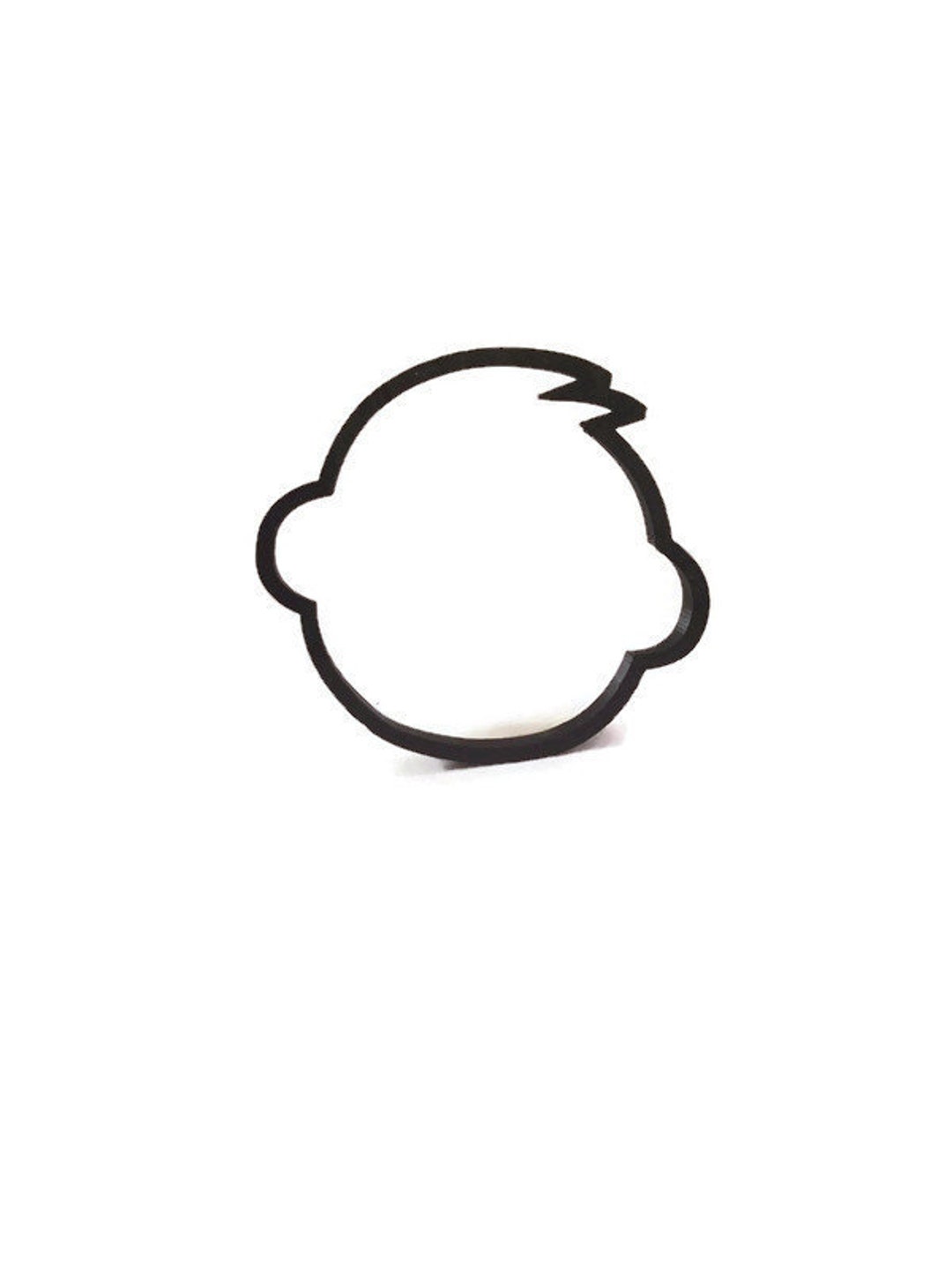 Monkey Head Cookie Cutter - Cartoon Monkey Face Cupcake Topper - Animal ...