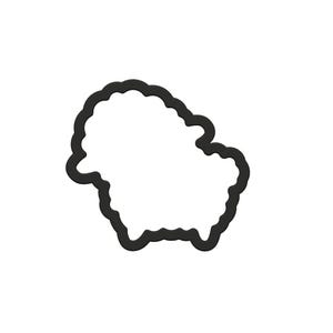 Lamb Cookie Cutter