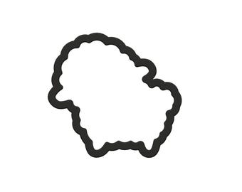 Lamb Cookie Cutter