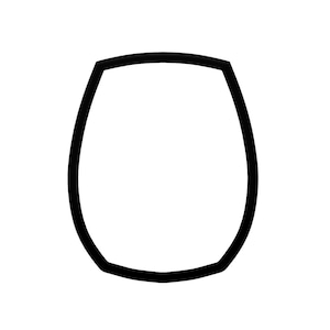 Wine Glass Cookie Cutter - Stemless Wine Glass Cupcake Topper - Wine Country Fondant Cutter - Cookie Cutter - Wine Cheese Grapes