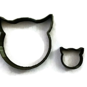 Devil Emoji Cookie Cutter - Horns Emoji Fondant Cutter - Imp Emoji Cupcake Topper - Emoji Cookie Cutters