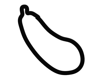 Eggplant Emoji Cookie Cutter