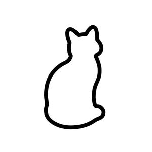 Sitting Cat Cookie Cutter - Halloween Cat Cupcake Topper - Minimalist Cat Cookie Cutters - Kitty Cat Cookie Cutters - Cat Lover Cookies