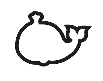 Whale Cookie Cutter