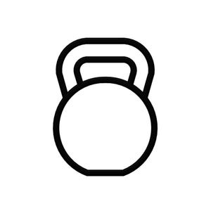 Kettlebell Cookie Cutter - Weight Lifting Cookie Cutter - Workout Cookie - Exercise Theme Cutter - Gym Day Cookie Cutters - Fitness Cookies