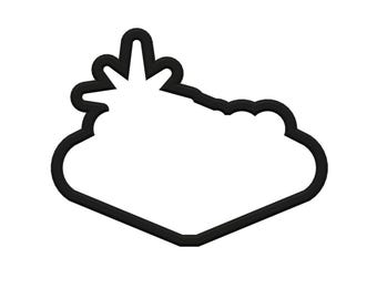 Las Vegas Sign Cookie Cutter