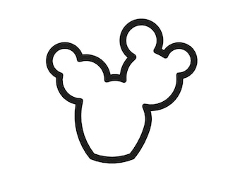 Round Cactus Cookie Cutter