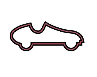 Racecar Cookie Cutter