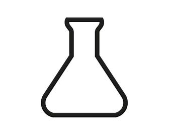 Science Flask Cookie Cutter