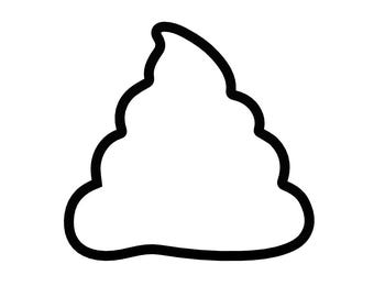 Poop Emoji Cookie Cutter
