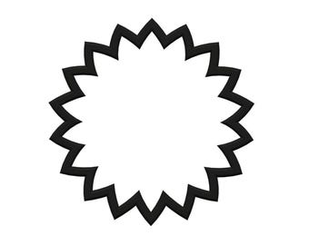 Sunflower Cookie Cutter