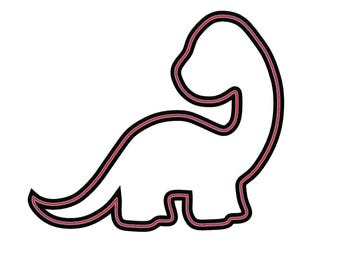 Brontosaurus Cookie Cutter