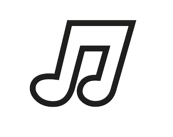 Music Notes Cookie Cutter - Choir Cupcake Topper - Band Fondant Cutter - Quarter Note Cookie Cutter - Musical Cookie Cutter - Karaoke Cookie