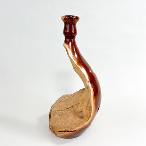 Manzanita Burl Wabi-sabi Style Dry Vase Barely There Swan-Series 16.5h x 6.5d arctostaphylos image 1