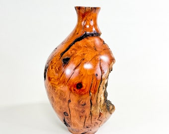 Lilac Burl Dry Vase - Barely There (de-Anza-Series) - 13" x 9"