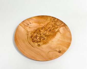 Pine Burl Platter (Sm) - 10" x 1"