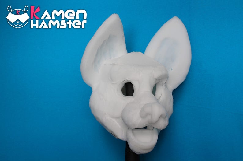 Fursuit Canine / FOX / Puppy Head Base Foam Commission Etsy