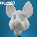 Fursuit Canine / Wolf / Dog Head Base Foam - Commission