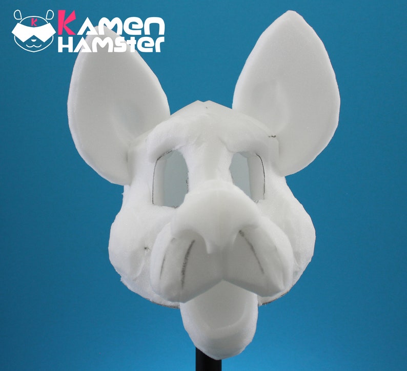 Fursuit Canine / Wolf / Dog Head Base Foam Commission Etsy Canada