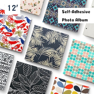 Großes 12&#39; Modernes Hochzeitsfotoalbum 17 Farben. Selbstklebendes Fotoalbum. Babyfotobuch. Sammelalbum. Großes Fotoalbum. Geschenk für Ihn