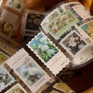 Gestanst Gouden Stempel Tape 2 Meter Retro Bloem Paddestoel Natuur Maan Scrapbooking Decor Stape Gecoate Verzegeling Sticker Journaling levert
