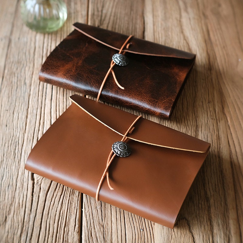 70 Page Leather Scrapbook Album. Travel Scrapbook. Handmade Etsy