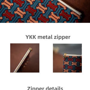 Bloemenprint Ritstas A5 A6 A7 | Stoffen Plannerverdeler | Etui voor Ringband | Opbergtas | Houder voor Journaling Accessoires | 36 kleuren afbeelding 10