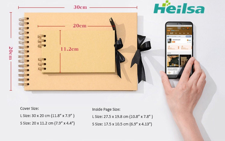 Album Ricordi Elegante Album Fotografico 200 Foto 4x6 - Copertina Pelle Rosa Con 200 Tasche Orizzontali Album Tasche Orizzontali - Foto 5