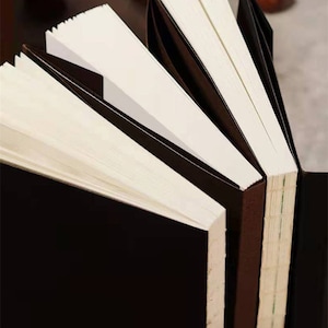 Vantage 16K schetsboek multifunctioneel boek 32K A4 draagbaar graffitiboek zwarte koffie buitenomslag schetsboek tekenboek reizen zuivel 3 maat