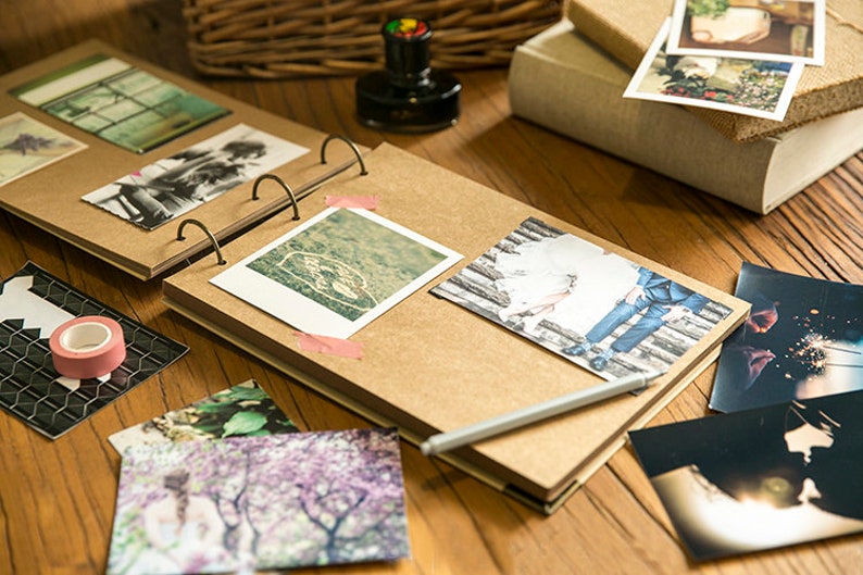 A4 Ring Binder Photo Album /Wedding Scrapbook /Travel Etsy