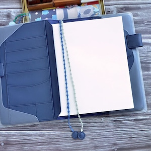 Frosted Matte & Clear PVC Cover for A5 or A6 Fabric Notebooks Journals Planners Covers Soft Thick Transparent Cover Protective Jacket